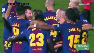 Girona vs Barcelona 0-3 All Goals & Extended Highlights - La Liga 24/09/2017