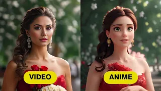 Turn Any Video into a Cartoon Anime with Free AI | Video to Anime | Video to animation ai