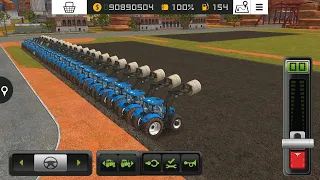 fs18, 20 tractor with rolling grass straw loaders in farming simulater 18 |Timelaps