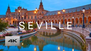 Seville Spain 4k Drone - Seville Spain Drone