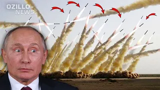 Devastating Missile attack! Russia is helpless in the face of Ukraine's missile attacks!