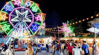 Bangkok Street Food Festival & Funfair Night Market 🇹🇭 Thailand 2021 [4K]