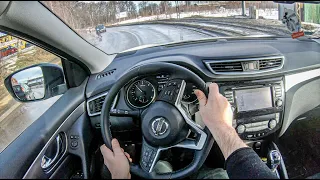 Nissan Qashqai II | 4K POV Test Drive #424 Joe Black