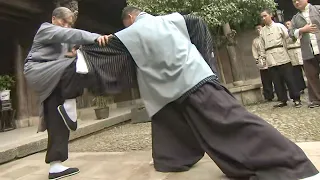 The Japanese master challenged the old man, but was killed by him with one move