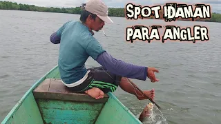 STRIKE BERTUBI-TUBI DI SATU SPOT, sensasi mancing muara bebanir -MUARA BERAU