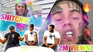 6IX9INE EXPLAINS WHY HE SNITCHED ON INSTAGRAM LIVE! | 2MILLION VIEWS! - REACTION