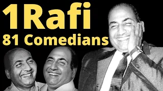 Rafi Sahab and 81 Comedians!!