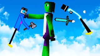 We Fight She Hulk With Minecraft Weapons and Things Go Wrong in People Playground!