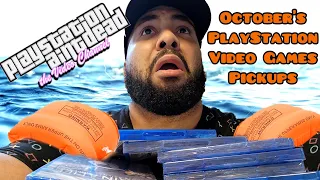 Drowning in Video Game Pickups October 2022 - Over 40 games -PlayStation 5
