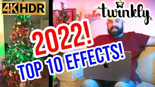 Top 10 Twinkly Smart Lights Effects 2022! | Strings