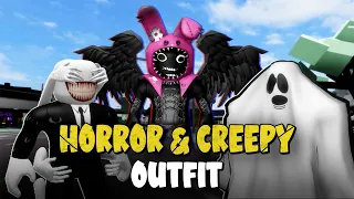 5 Most HORROR & CREEPY Outfit Ideas W/codes In Brookhaven - Roblox