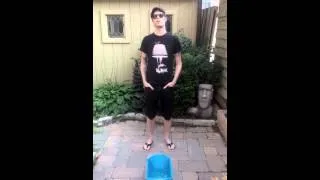 Cone McCaslin of Sum 41 Does the ALS Ice Bucket Challenge