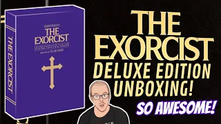 The Exorcist 4k 50th Anniversary DELUXE Edition Unboxing! - Amazon Exclusive BIBLE!