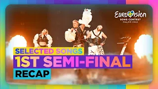 Eurovision Song Contest 2024 - First Semi-Final - Recap Of All The Songs