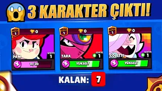 OHA!! 7 YAZDI 3 KARAKTER ÇIKTI 😱 Brawl Stars