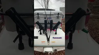 Super Chicken JetSki Fishing Rack ~ fits almost any runabout with no drilling 😎