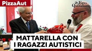 Mattarella nella pizzeria gestita da ragazzi autistici: “Ognuno ha il diritto di realizzarsi”