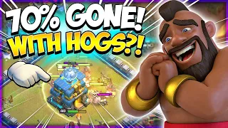 How to Mass Hog for Easy 3 Stars! TH12 Attack Strategy 2021 (Clash of Clans)