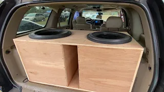 2 18" SUBWOOFERS TEAR UP THIS TAHOE!
