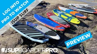 iSUP Surf SUP Test 2022 // SUPboarder PRO Head to Head Test PREVIEW