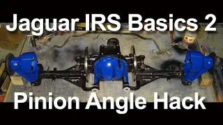 Jaguar IRS Pinion Angle Hack