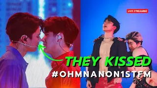 OhmNanon kissed in a fan meeting #OhmNanon1stFM