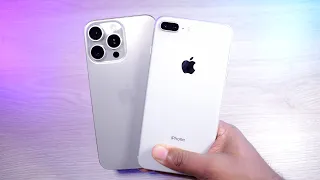 iPhone 8 Plus vs iPhone 15 Pro Max SPEED TEST en 2024 | casi no hay diferencia 🔥 - RUBEN TECH !