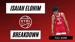 Isaiah Elohim EYBL Breakdown