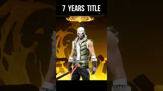 7 Years Old Title Glitch 🔥 Achievement Title #srikantaff