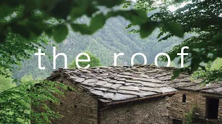 Complete Renovation of a Traditional Stone Roof in the Italian Alps