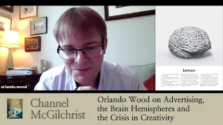 Orlando Wood on Advertising, the Brain Hemispheres and the Crisis in Creativity
