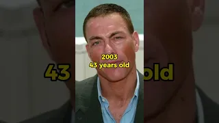 JEAN-CLAUDE VAN DAMME EVOLUTION (2023-1979) #shorts