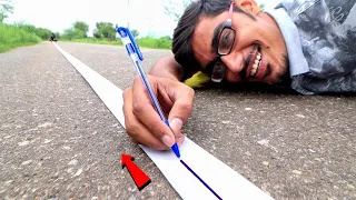 Ball Pen Writing Range Test | 5 रुपए का पेन कितने किलोमीटर चलेगा? Surprising Results