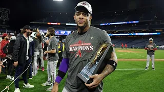 Ketel Marte wins NLCS MVP!! (D-backs star WENT OFF!)