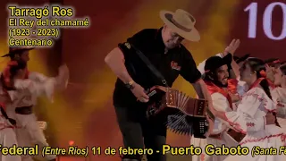 Tarragó Ros el Rey del chamamé 100 años, Baile rezo con el público + fechas de actuaciones