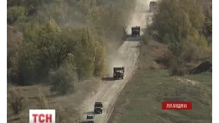 На Луганщині сьогодні розпочався другий етап відведення озброєння