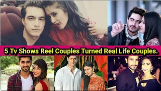 Top 5 Reel Life Couples Of Tv Shows Turned Real Life Couples || Kingdom Of TellyStars