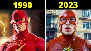 Evolution of The Flash in Movies & TV  (1990-2023)