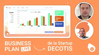 Business Plan Startup live DECOTIS pour trouver un architecte d'intérieur