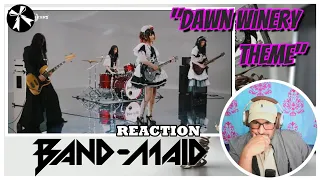 Band-Maid │'Dawn Winery Theme' │ REACTION "Soooo GOOD!"