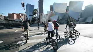 EXPLORING DOWNTOWN LOS ANGELES BMX!