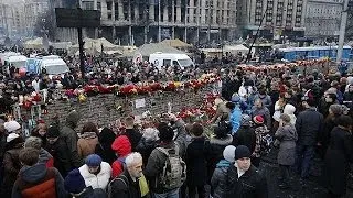 Maidan honra os seus heróis