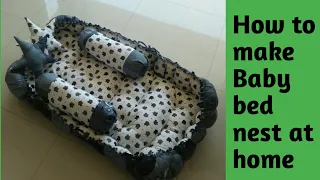 How to make your own DIY Baby Nest | homemade baby bed  | Bed for baby | Homemade - HomeMd