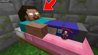 THỬ THÁCH 1 NGÀY SỐNG TRONG NGƯỜI HEROBRINE, HEROBRINE CỰC NGẦU TRONG MCPE | Thử Thách SlenderMan