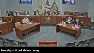 Little Falls, NJ August 28, 2023 Township Council Regular Meeting