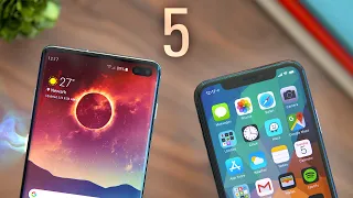 Top 5 Galaxy S10 Features That Should Be On iPhones