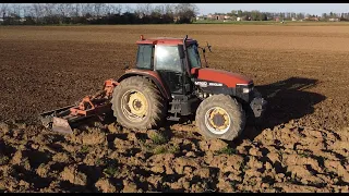 Erpicatura 2024 | New Holland M160 + Remac 5 metri | Case 120 Maxxum