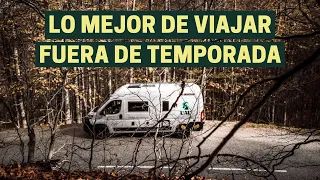 VENTAJAS ✔️  de viajar en camper 🚐  o autocaravana fuera de temporada 🗻