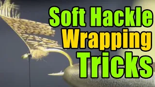 Soft Hackles Made Easy! - Wrapping Soft Hackle Flies - Fly Tying Tips and Tricks