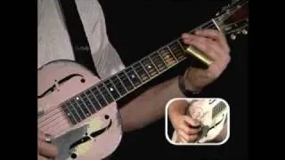 Johnny Winter-inspired Delta Blues Lesson by Al Eck @ GuitarInstructor.com (excerpt)